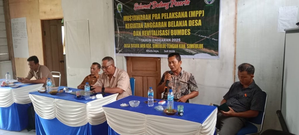Musyawrah Penetapan Apbdes